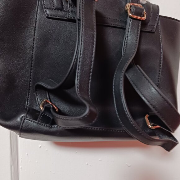 Nine West Harper Convertible Backpack-Black - Picture 5 of 7